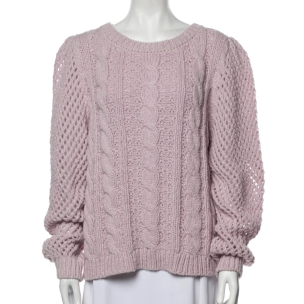 LoveShackFancy Crew Neck Sweater